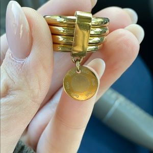 D&G Dolce & Gabbana ring size 7 gold